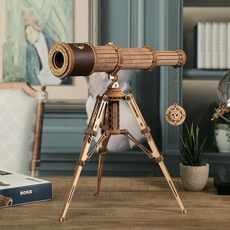 ROKR Telescopio Monocular 3D Madera Puzzle Juego para Niños Adultos Vacaciones Regalo Foto 4 de 4