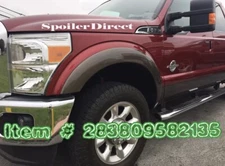 FENDER FLARES FOR 2011 2012 2013 2014 2015 2016 FORD F250 / F350 SUPER DUTY