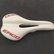 ERGO Force 130 Ergonomic Design Saddle Made by Velo White Cr-MO Rail 270x130mm
