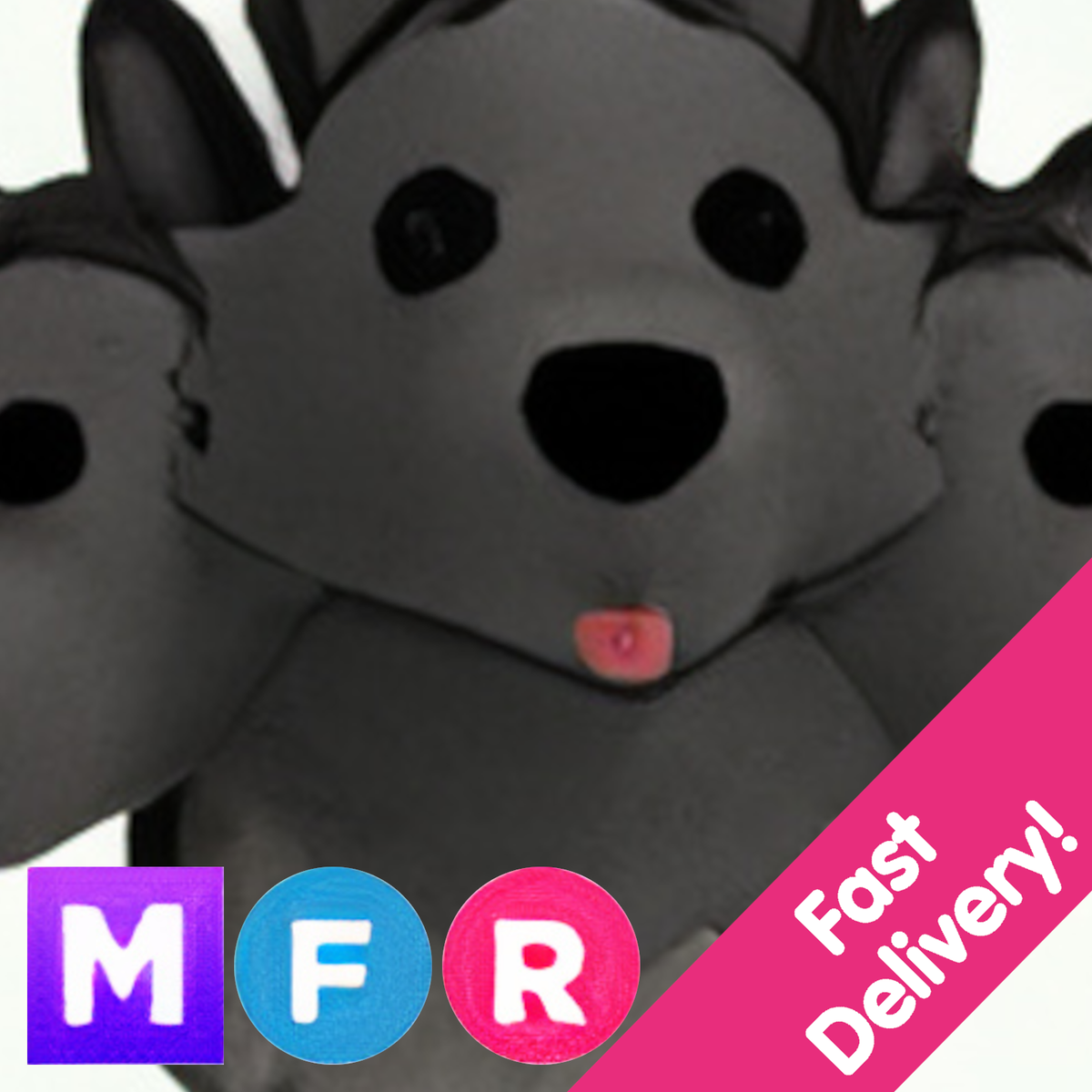 Cerberus ✨ Mega Neon Fly Ride MFR ✨ US Seller ✨ Adopt From Me