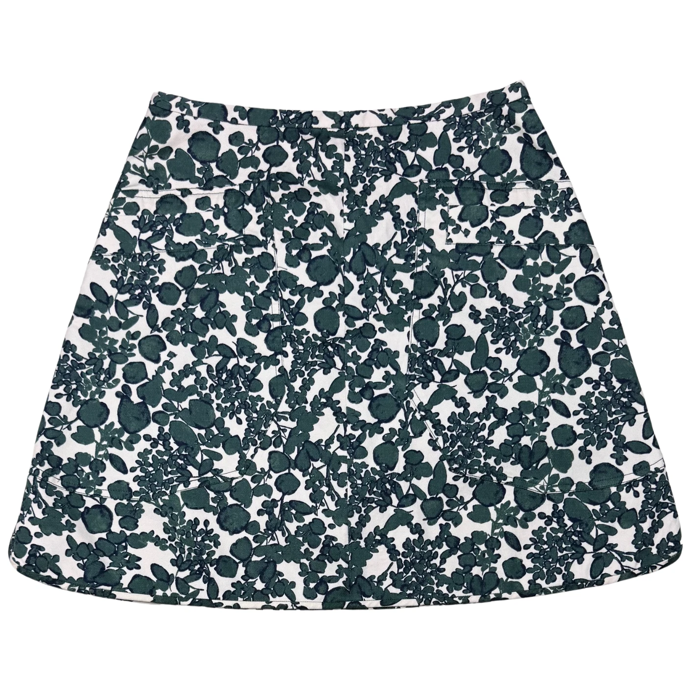 Tory Burch Skirt Womens Vine Patterned Priscilla Size 4 Preppy Boho Chic Floral