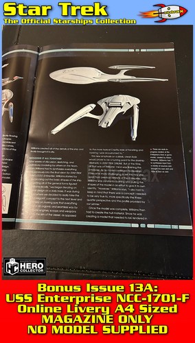 Solo revistas Eaglemoss Star Trek (no se suministran modelos) - revista seleccionada - usada - Imagen 147 de 186