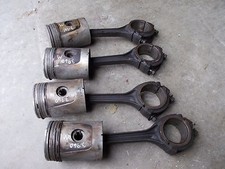 Farmall M Mv Tractor Engine Motor Pistons Piston Rods Rod Rings