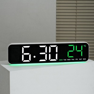 Multifunctional LED Digital Clock: Time, Temperature & Countdown Alarm Display