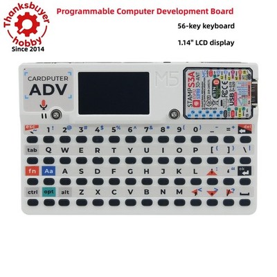M5Stack Cardputer Adv S3A 56-Key Programmable PC Development Board Keyboard *mz
