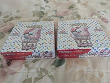 Lot of 2 Pok mon TCG Scarlet Violet 151 SV2a Japanese Booster Box New Sealed