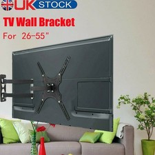 TV Wall Bracket Mount Tilt Swivel for Samsung Sony LG 26 30 32 40 43 52 55inch