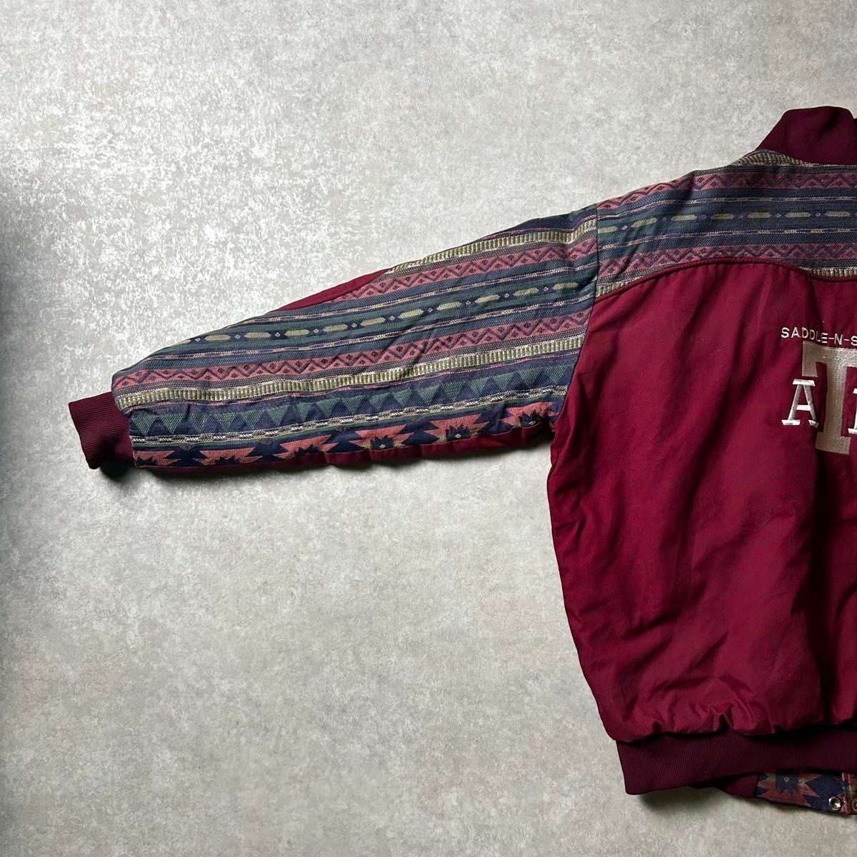 Ultra Rare 90s Native Pattern Panel Switch Award … - image 8