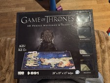 Game of Thrones 4D Puzzle Westeros and Essos 891 Pieces HBO Official