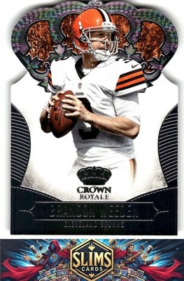 2013 Panini Crown Royale Cleveland Browns Brandon Weeden #16