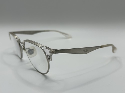 Ray-Ban RB6396 2936 Eyeglasses Silver Metal Round Frame 51-19-140