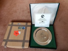 Sterling Silver Brigadier Gerard Horse Racing Plate 1970-72, Doris Lindner 