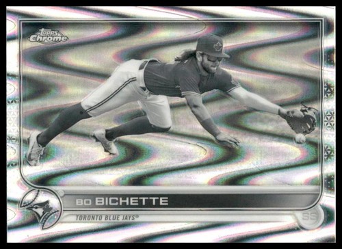 2022 Bo Bichette [Sonic Black & White RayWave] #38