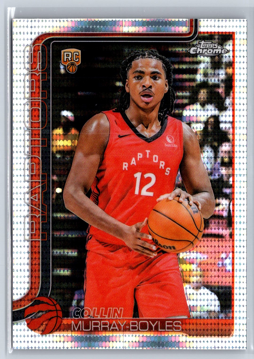 Collin Murray-Boyles Rookie 2025-26 Topps Chrome #259 Pulsar Refractor