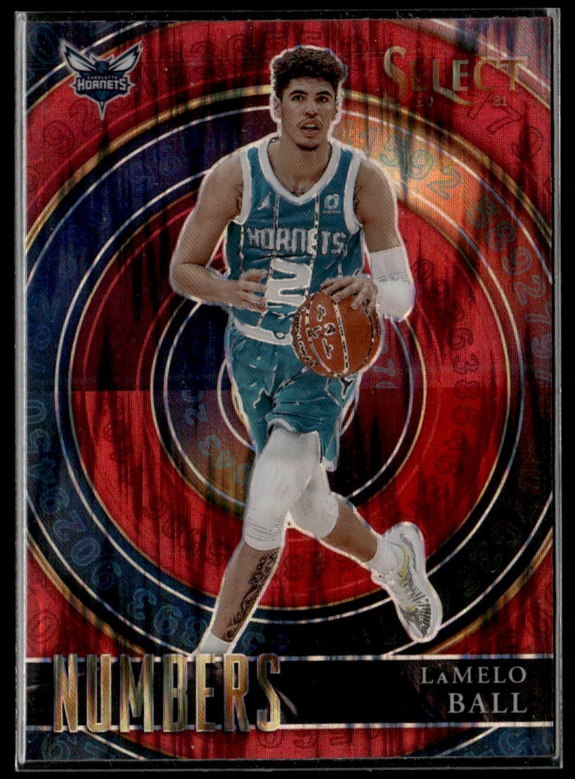 2020-21 Panini Select #1 LaMelo Ball Rookie Selections Red