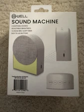 B-WELL Sound Machine - 4 Soothing Sounds & so much more!