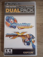 Mega Man Dual Pack: Powered Up & Maverick Hunter X (Sony PSP) brand-new, sealed