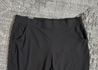 NWT Eddie Bauer Black Traveler Ankle Pants Sz XL Lightweight Pull On — photo 2