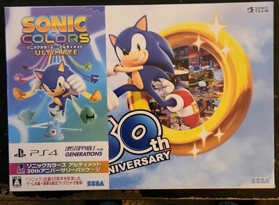 SEGA Sonic Colors Ultimate 30th Anniversary Platformer NTSC-J PS4