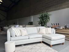 Made Light Blue Corner Sofa Chaise Sofa Bed And Storage In Great Condition