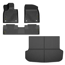 Fit For 23-25 Lexus RX350/RX350h/RX500h All Weather TPE Floor Mats+Cargo Liner
