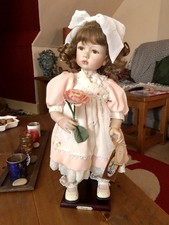 Beautiful Alberon Porcelain Doll “ Casey “ Low Number 8/2500 Rare