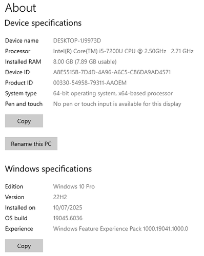 HP Pavilion 15-au181sa Laptop 15.6" HD i5-7200 8GB RAM 256GB SSD Win10 Pro (VG) - 第 5/15 張圖片