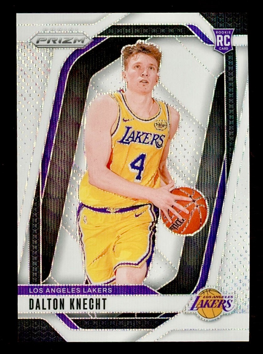 2024-25 Panini PRIZM - Dalton Knecht #238 WHITE WAVE PRIZM /38 TRUE ROOKIE SSP 