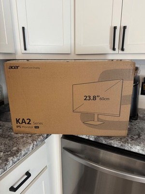Écran PC Acer KA2 23,8 Pouces - IPS LCD Noir - Classe énergétique E - Occasion