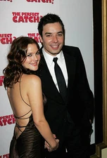 Actors Drew Barrymore Jimmy Fallon attend the VIP Screening of The- Old Photo 8