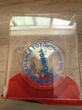 Vintage Yomega High Performance Yo-Yo Clear Plastic in Display Case