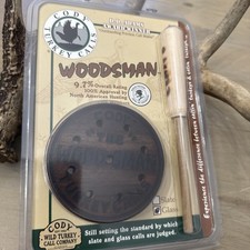 Cody Woodsman Turkey Call Glass NIP DD Adams