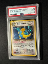 1997 POKEMON JAPANESE ROCKET #149 DARK DRAGONITE-HOLO PSA 9
