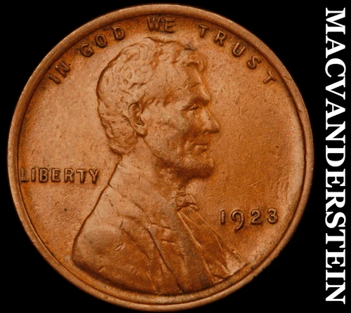 1923 Lincoln Wheat Cent- Extra Fine+ Better Date #i7149