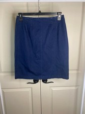 Talbots vintage denim skirt