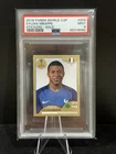 2018 Panini World Cup Stickers #209 Gold Kylian Mbappe Rookie RC PSA 9 France