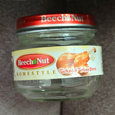 Beech-Nut Homestyle Stage 2 Baby Food Jar, And 3 Non Labeled Jars