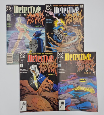 Detective Comics #604-607 DC Comics 1989 First App of  Mud Pack Part 1-4 Set