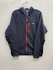 Patagonia Mens Size XL Performance Better Sweater Hoody Blue Hooded Jacket 25960