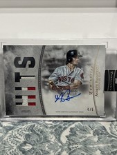 ANDREW BENINTENDI 2017 Topps Luminaries Rookie Encased Patch Auto /5
