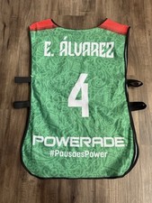 FIFA WORLD CUP MEXICO Warmup Training CASACA EDSON ALVAREZ MEXICO TRI GREEN Used