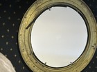 Porthole Mirror ~ Antique Brass Finish ~ 17 " Large Nautical Wall Decor — photo 4