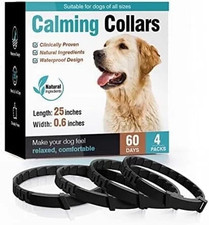 Calming Collar for Dogs 4 Packs Dog Relief Anxiety Stress Pheromone Collars Sepa