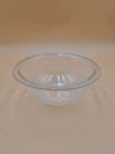 Vintage Pyrex 322 Clear Glass 1 Liter Mixing Bowl Heavy Surface Wear