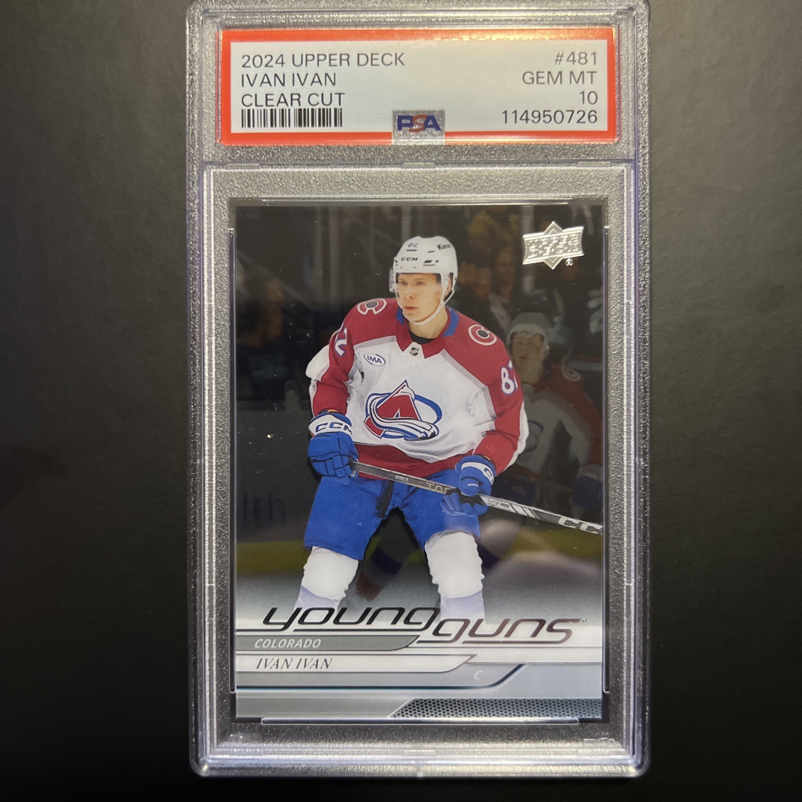 2024-25 Upper Deck Series 2 - Young Guns Ivan Ivan #481 Clear Cut (RC)