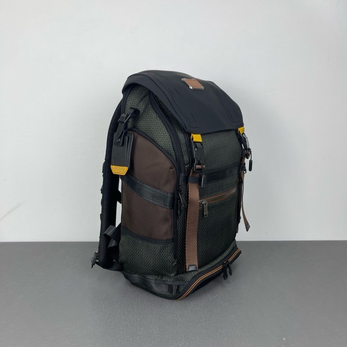Tumi Alpha Bravo Expedition Flap Backpack Onyx Black Business Travel Bag 232719 View 6
