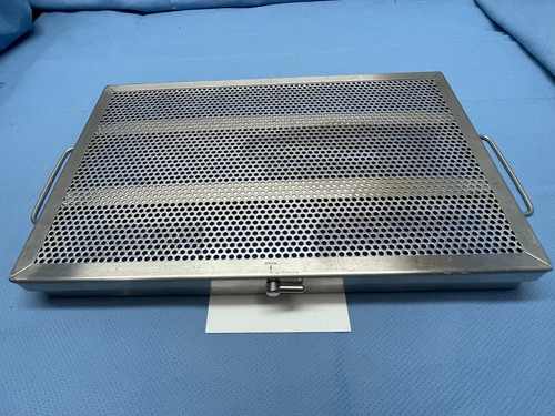 Sterilization Case, 12.75" x 8.25" x 1.5", Locking. Silicone Insert