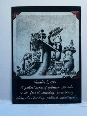 Bloom County Outland Opus 1995 Chromium Krome #13 Politics