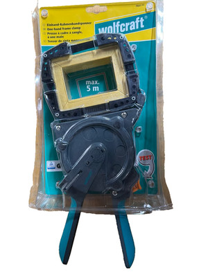 wolfcraft One-Hand Frame Clamp I 3681000 I For clamping rectangular