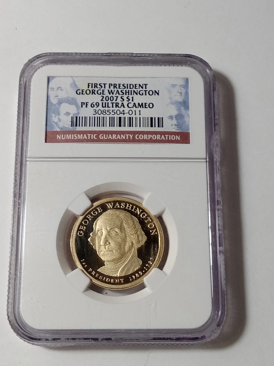 Preços baixos em Grade Pr 69 NGC 2007 moedas de dólar